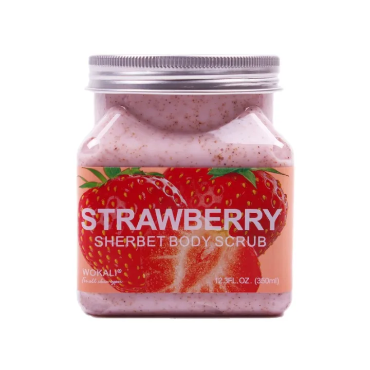 Скраб для тела Wokali Strawberry
