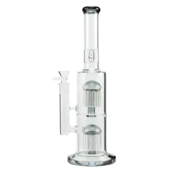Бонг Phoenix Straight Double Tree Arm Black