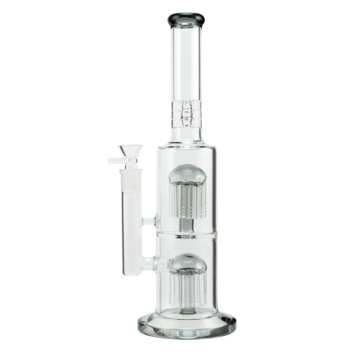 Бонг Phoenix Straight Double Tree Arm Black