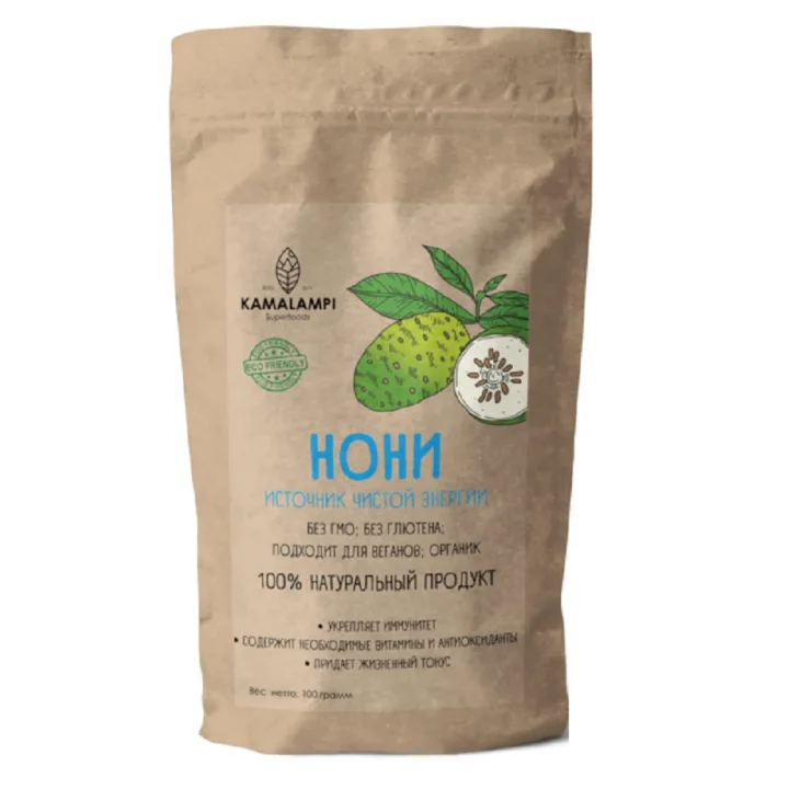 Порошок плодов Нони (Morinda Citrifolia). 