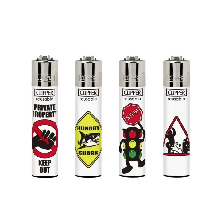 Зажигалка Clipper™ Forbidden Symbols