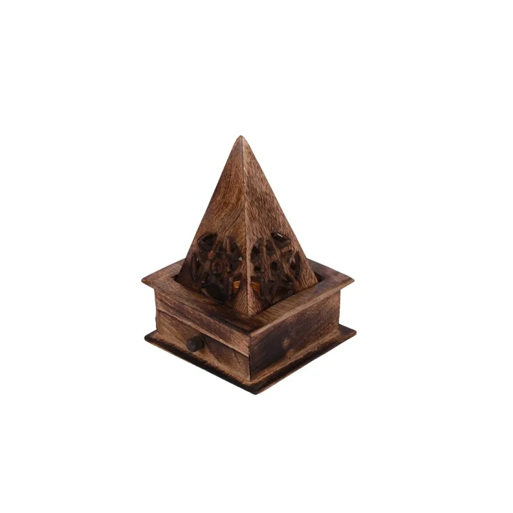 Подставка для конусов Пирамида деревянная 15см