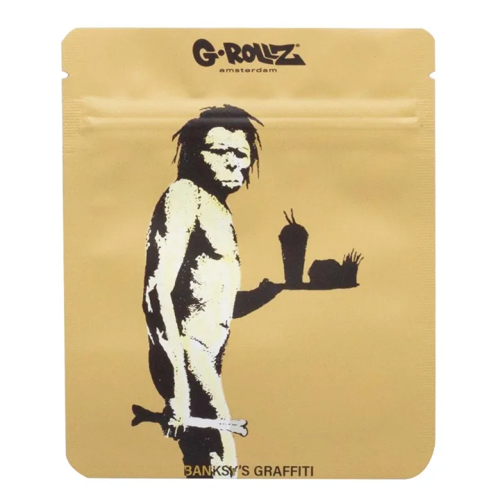 Пакет Ziplock G-Rollz Graffiti Fast Food Caveman 100x125 мм