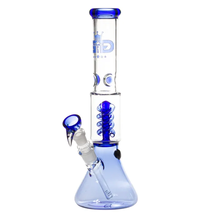 Бонг Grace Glass Small Boy Blue Beaker Spiral