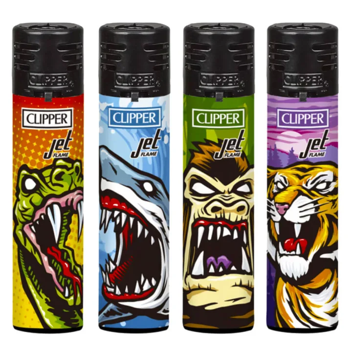 Зажигалка Clipper™ Jet Flame Horror Zoo