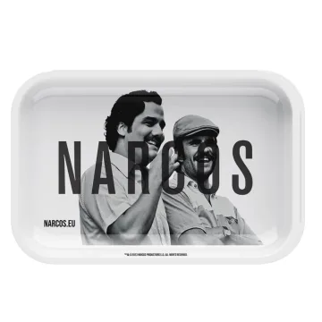 Поднос Narcos Metal White Medium 19 x 29 см
