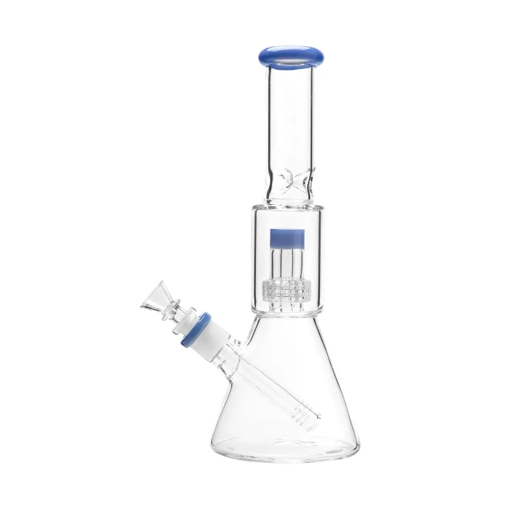 Бонг Showerhead Beaker Milk Blue