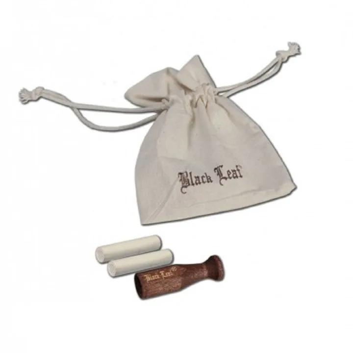 Деревянный мундштук для самокруток Black Leaf 8 мм