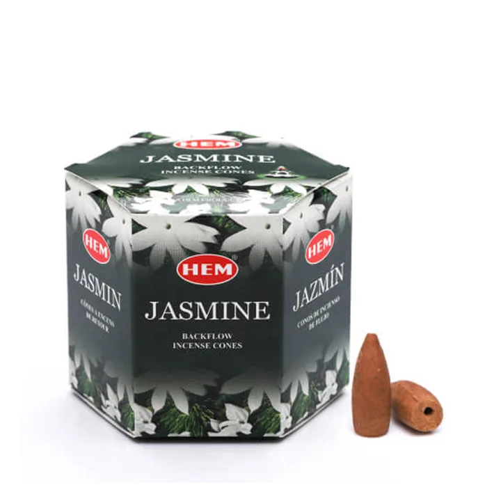 Благовония HEM Jasmine конусы (Жасмин)