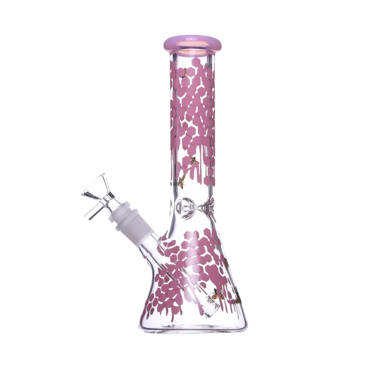 Бонг Phoenix Honeycomb Pink