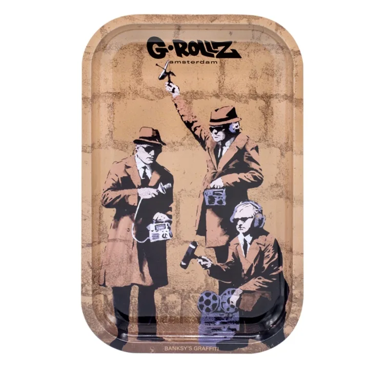 Поднос G-Rollz Banksy's Graffiti Spy Booth Medium 17.5 x 27.5 см