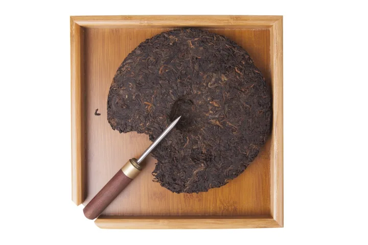 Поднос для колки большого блина пуэра