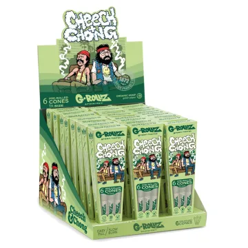 Конусы G-Rollz Cheech & Chong Sofa Organic Green Hemp 1¼ 6 шт