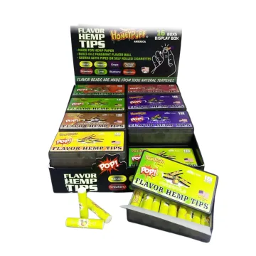Фильтры HoneyPuff Flavor Hemp Tips 18 шт