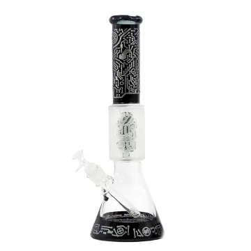 Бонг Cyberline Spiral White