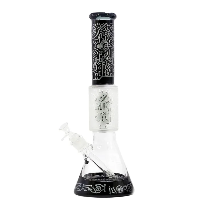 Бонг Cyberline Spiral White