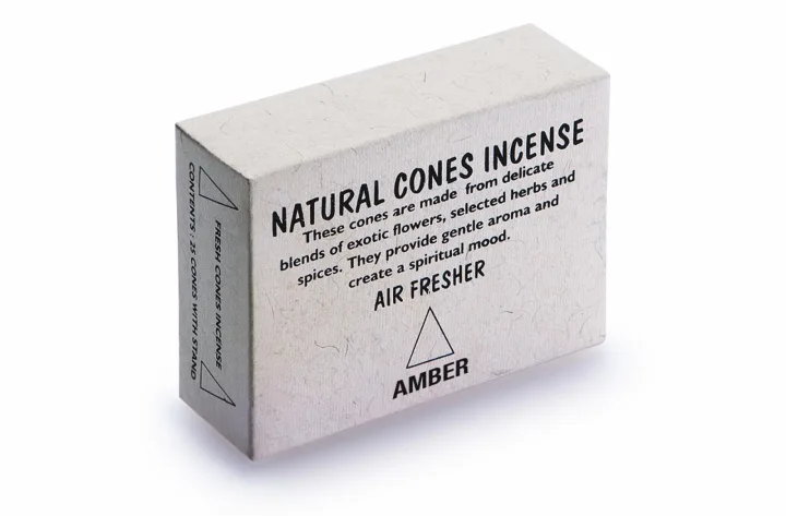 Конусное благовоние Амбер