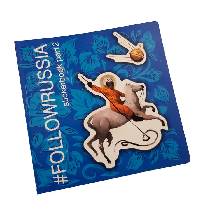 Стикербук Follow Russia part2