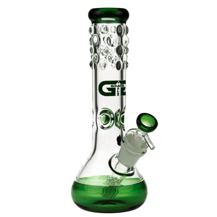 Бонг Grace Glass Small Green Beaker 