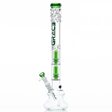 Бонг Grace Glass Art Bubbles Green 