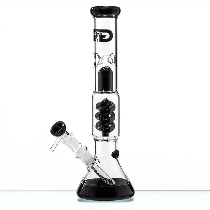 Бонг Grace Glass Black Beaker v.2