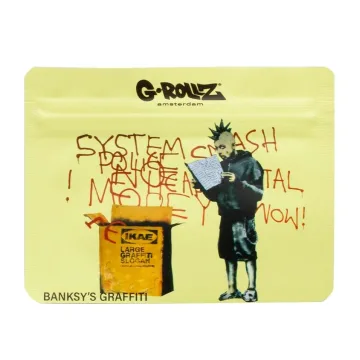 Пакет Ziplock G-Rollz Banksy's Ikae Punk 105x80 мм