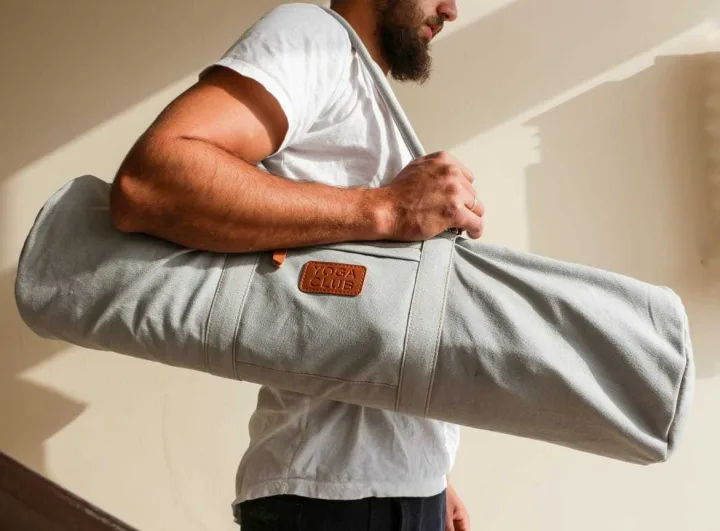 Хлопковая сумка для коврика