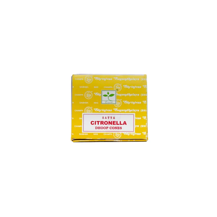 Благовония Satya Citronella конусы 30 гр