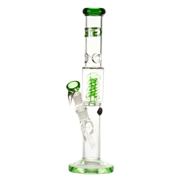 Бонг Grace Glass Green Cane Spiral