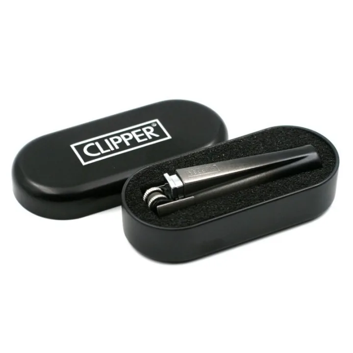 Зажигалка Clipper™ в металлическом футляре