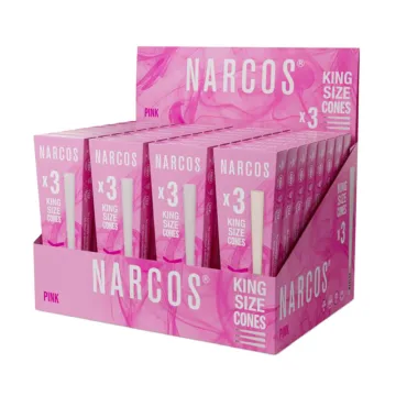 Конусы Narcos King Size Pink Edition 3 шт