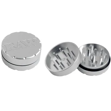 Гриндер RAW Metal Silver