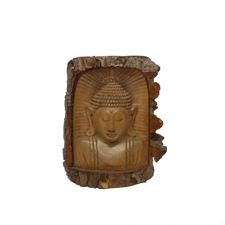 Статуэтка Будда из дерева (Уценка)