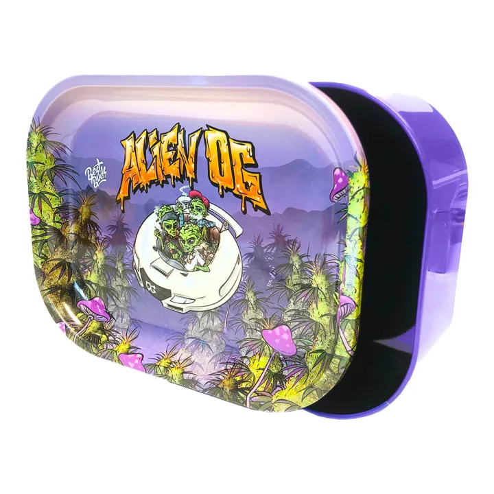 Поднос Best Buds Thin Box Storage Alien OG 18х14 см