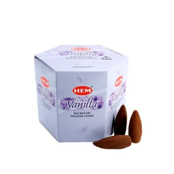 Благовония HEM Vanilla конусы (Ваниль)