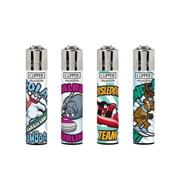 Зажигалка Clipper Winter Mix 4C