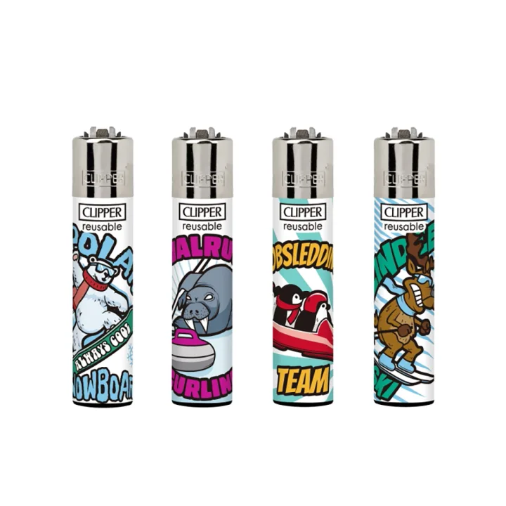 Зажигалка Clipper Winter Mix 4C