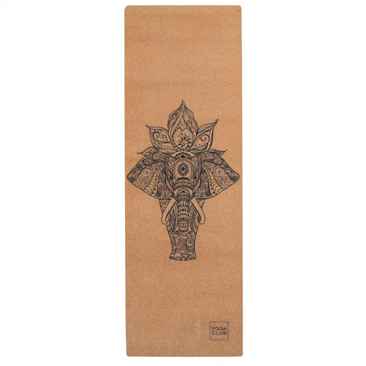Пробковый коврик для йоги Elephant