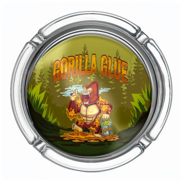 Пепельница Best Buds Small Glass Gorilla Glue стеклянная