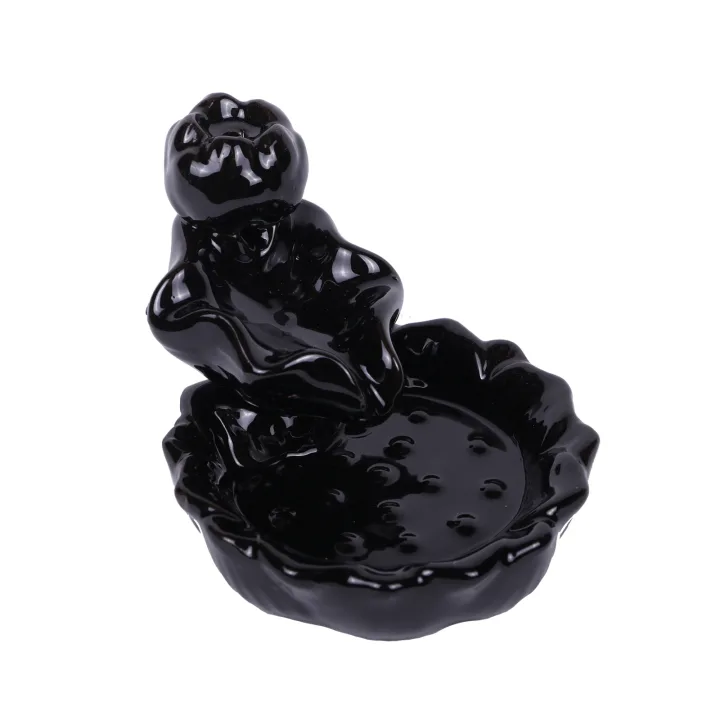 Подставка для благовоний и конусов Нежный лотос 8 см