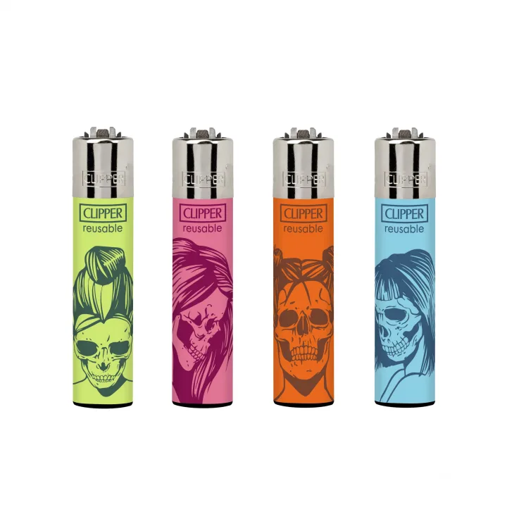 Зажигалка Clipper™ Bone Chic