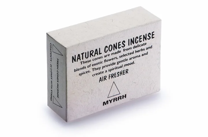 Конусное благовоние Мирра