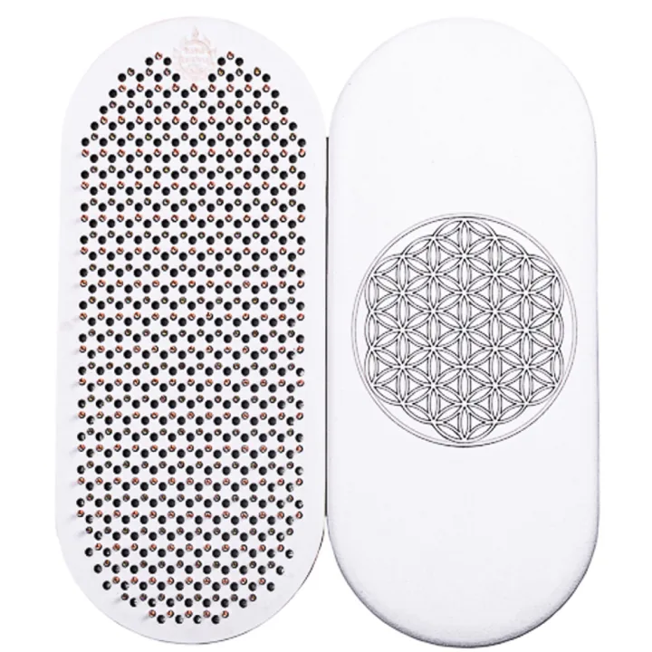 Доска Садху Цветок Жизни (белая, цинк и медь)