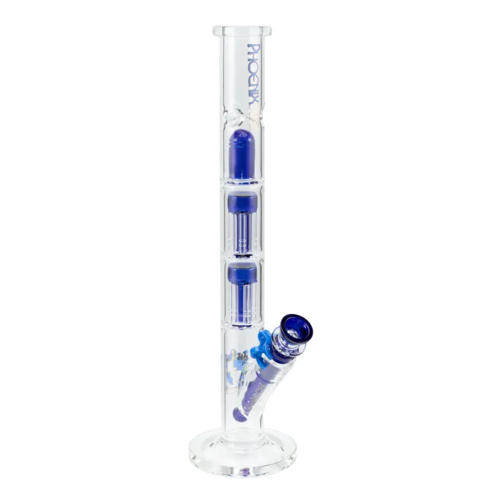 Бонг Phoenix Double Tree Arm Dome Blue