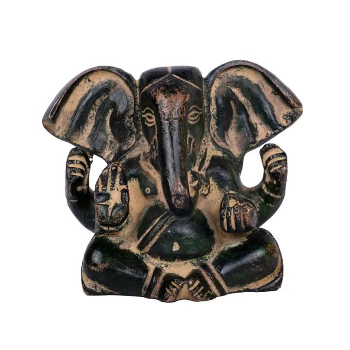 Статуэтка Ганеш Чёрная