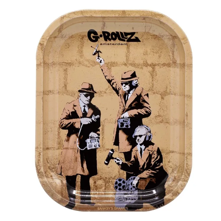 Поднос G-Rollz Banksy's Graffiti Spy Booth Small 14x18 см