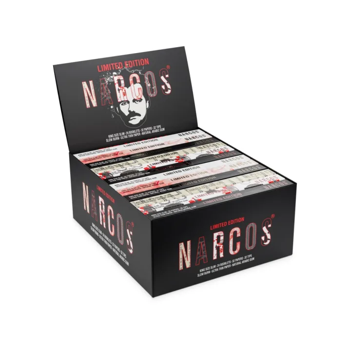 Бумажки Narcos King Size Slim L.E Tips