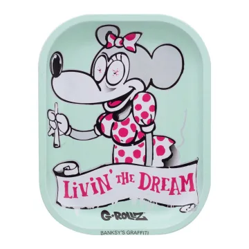 Поднос G-Rollz Banksy's Graffiti Livin' the Dream Small 14 x 18 см