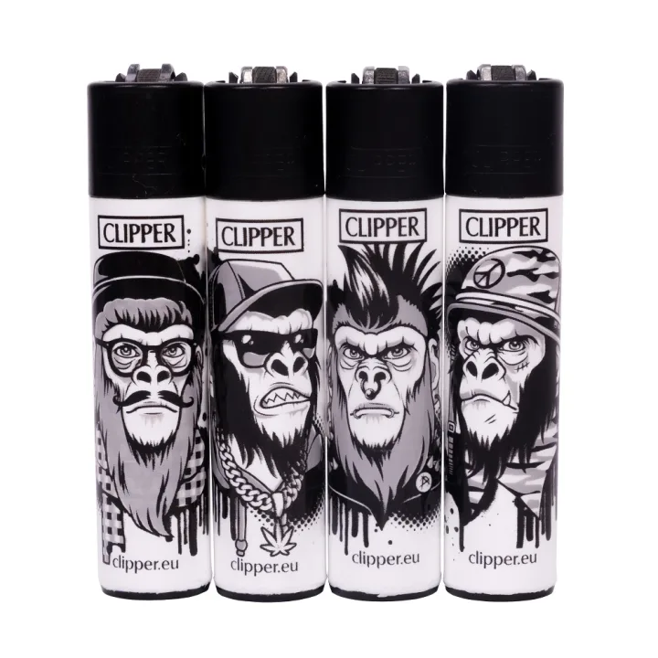 Зажигалка Clipper™ Monkeys