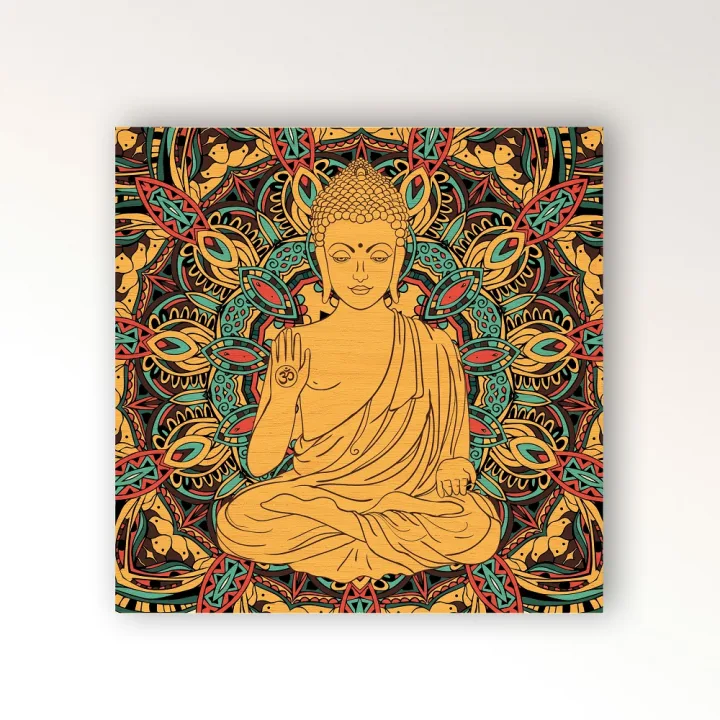 Мандала "Золотой Будда" 80х80